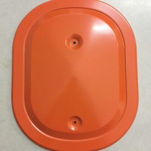 NW1000 A12 AAR TA Orange Oval Air Cleaner Lid 45 Degree Lip
