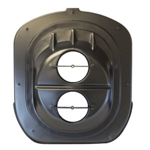 NW1027 Mopar 426 Hemi "Shaker" Base w/ Edelbrock Carbs Air Cleaner Metal 5 1/8 Inlet